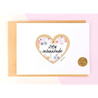 Tarjeta anuncio de embarazo. Anunciar embarazo Sorpresa estoy embarazada